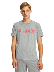Мужская футболка Calvin Klein S/S CREW NECK, серая 000NM1959E W6K 42845 цена и информация | Футболка мужская | pigu.lt