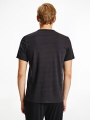 Vyriški marškinėliai CALVIN KLEIN S/S CREW NECK, juodi 000NM1959E W10 42842 kaina ir informacija | Vyriški marškinėliai | pigu.lt