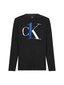 Vyriški marškinėliai Calvin Klein S/S CREW NECK L/S, juodi, 000NM2017E WK8 42547 kaina ir informacija | Vyriški marškinėliai | pigu.lt