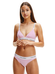 Женские трусики-бикини Calvin Klein, 1 пара, розовые 0000F3787E TOE 42734 цена и информация | Стринги | pigu.lt