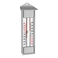 Analoginis maksimalus minimalus termometras TFA 10.3014.14, pilkas kaina ir informacija | Meteorologinės stotelės, termometrai | pigu.lt