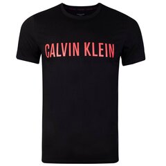 Vyriški marškinėliai CALVIN KLEIN S/S CREW NECK, juodi, 000NM1959E XY8 42509 kaina ir informacija | Vyriški marškinėliai | pigu.lt