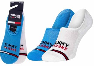 Vyriškos kojinės Tommy Hilfiger, 2 poros, baltos/mėlynos spalvos 701218958 004 43091 kaina ir informacija | Vyriškos kojinės | pigu.lt