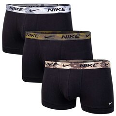 Vyriškos kelnaitės Nike TRUNK 3PK, 3 poros, juodos 0000KE1008 2NV 43031 kaina ir informacija | Trumpikės | pigu.lt