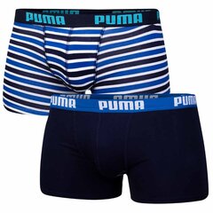 Детские трусы Puma, 2 пары, темно-синие 935019 02 42649 цена и информация | Нижнее белье для мальчиков | pigu.lt