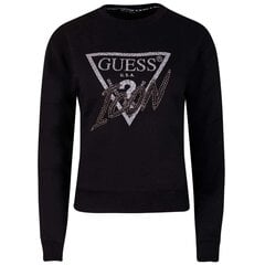 Женская толстовка Guess CN ICON SWEATSHIRT, черная W2RQ20K68I0 JBLK 42784 цена и информация | Свитера женские | pigu.lt