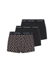 Vyriški trumpikės Calvin Klein LOW RISE TRUNK, 3 poros, juodos / pilkos 000NB3055A X1L 42515 L kaina ir informacija | Trumpikės | pigu.lt