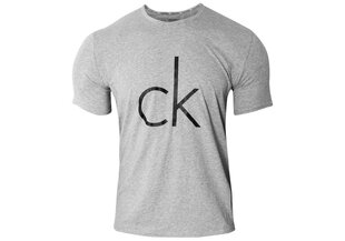 Vyriški marškinėliai Calvin Klein T-SHIRT CREW NECK, pilki NB1164E 6HY 42995 kaina ir informacija | Vyriški marškinėliai | pigu.lt