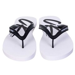 Vyriškos šlepetės Calvin Klein FF SANDALS, baltos KM0KM00500 YCD 42912 kaina ir informacija | Calvin Klein Avalynė vyrams | pigu.lt