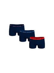 Мужские боксеры Tommy Hilfiger, 3 пары TRUNK WB NAVY UM0UM02324 0V4 43729 цена и информация | Мужские трусы | pigu.lt