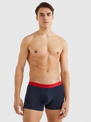 Мужские боксеры Tommy Hilfiger, 3 пары TRUNK WB NAVY UM0UM02324 0V4 43729 цена и информация | Мужские трусы | pigu.lt