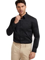 Vyriški marškiniai Guess LS SUNSET SHIRT BLACK M1YH20W7ZK1 JBLK 43824 S kaina ir informacija | Vyriški marškiniai | pigu.lt