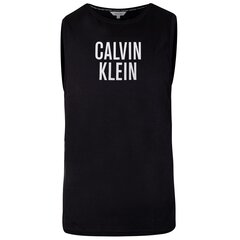 Vyriški marškinėliai Calvin Klein Relaxed Crew TANK, juodi KM0KM00751 BEH 43259 L kaina ir informacija | Vyriški marškinėliai | pigu.lt