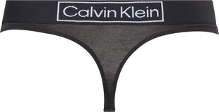 Женские трусики стринги Calvin Klein THONG, черные 000QF6774E UB1 43926 цена и информация | Стринги | pigu.lt