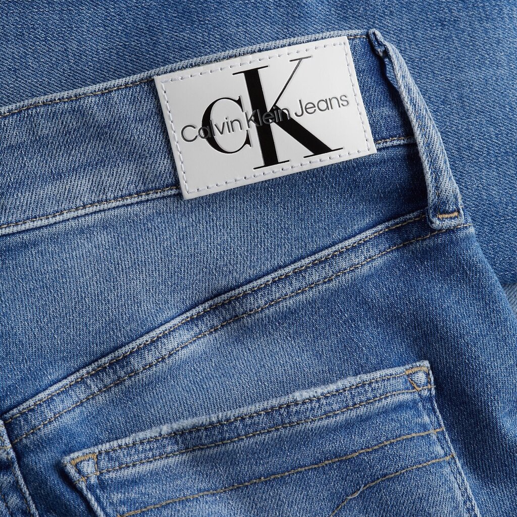 Moteriški džinsai Calvin Klein HIGH RISE SKINNY ANK DENIM J20J218620 1A4 43788 26 kaina ir informacija | Kelnės moterims | pigu.lt