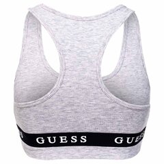 Бюстгальтер Guess ALINE TOP ECO STRETCH, серый V2RP07KABR0 H9D2 43180 цена и информация | Бюстгальтеры | pigu.lt