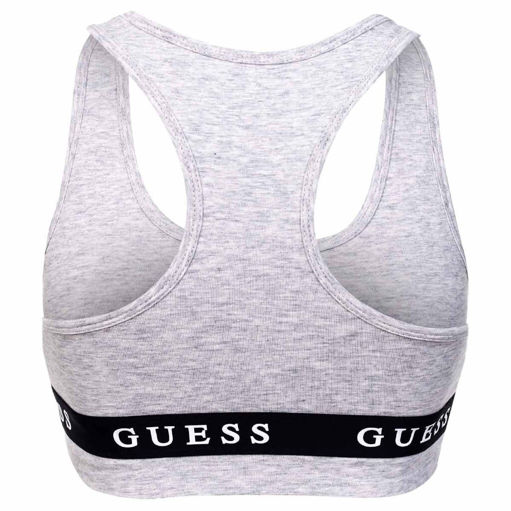 Liemenėlė Guess ALINE TOP ECO STRETCH, pilka V2RP07KABR0 H9D2 43180 kaina ir informacija | Liemenėlės | pigu.lt