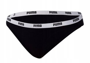 Moteriškos kelnaitės - bikini Puma, 2 poros, juodos spalvos, 907847 03 43282 kaina ir informacija | Puma Apatinis trikotažas moterims | pigu.lt