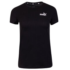 Puma ФУТБОЛКА ЖЕНСКАЯ T-SHIRT ESS EMBROIDERY TEE BLACK 848331 01 43447 цена и информация | Спортивная одежда для женщин | pigu.lt