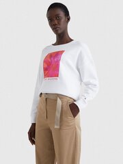 Женская толстовка Tommy Hilfiger RLX FLORAL OPEN-NK SWEATSHIRT WHITE WW0WW33496 YCF 43711 цена и информация | Женские кофты | pigu.lt