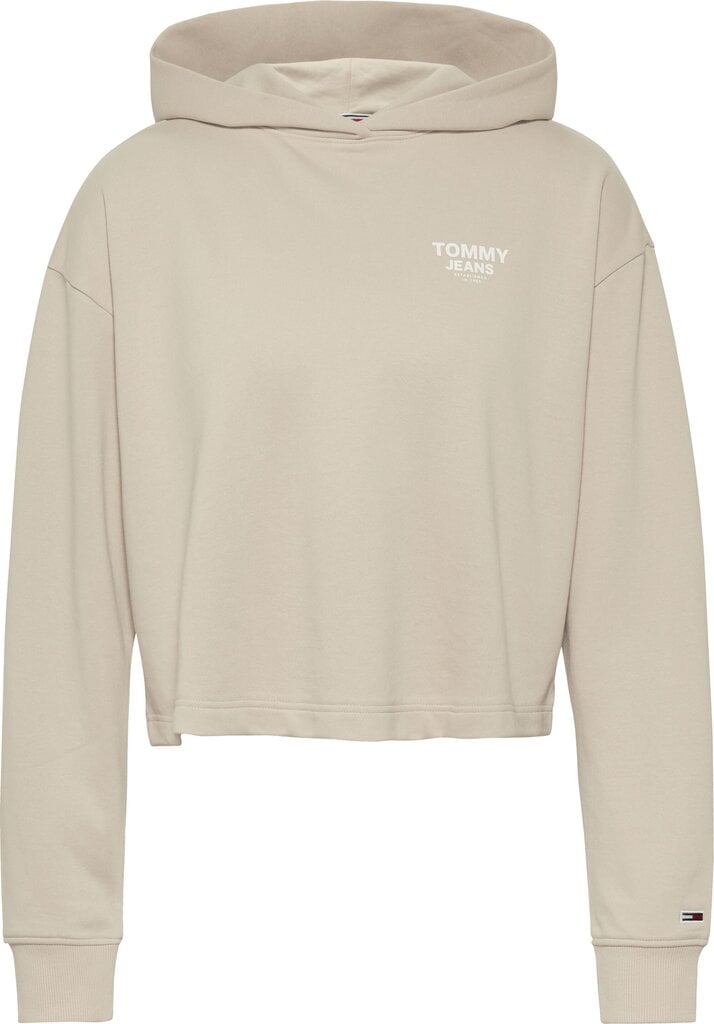 Moteriškas džemperis Tommy Hilfiger TJW BXY CROP TAPING SAND DW0DW12719 ACM 43685 цена и информация | Megztiniai moterims | pigu.lt