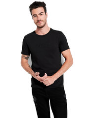 Мужская футболка Guess T-SHIRT ES SS PIMA EMB LOGO BLACK M82P64R7HD0 JBLK 43653 цена и информация | Мужские футболки | pigu.lt