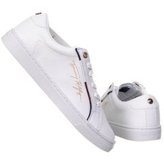 Женские кроссовки Tommy Hilfiger SIGNATURE SNEAKER, белые FW0FW06322 YBR 43344 цена и информация | Спортивная обувь, кроссовки для женщин | pigu.lt