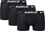 Nike vyriški bokseriai Dri-FIT ESSENTIAL MICRO TRUNK 3 vnt., juodi