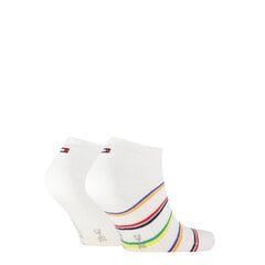 Vyriškos kojinės Tommy Hilfiger, 2 poros, baltos spalvos, 701218389 001 44391 kaina ir informacija | Vyriškos kojinės | pigu.lt