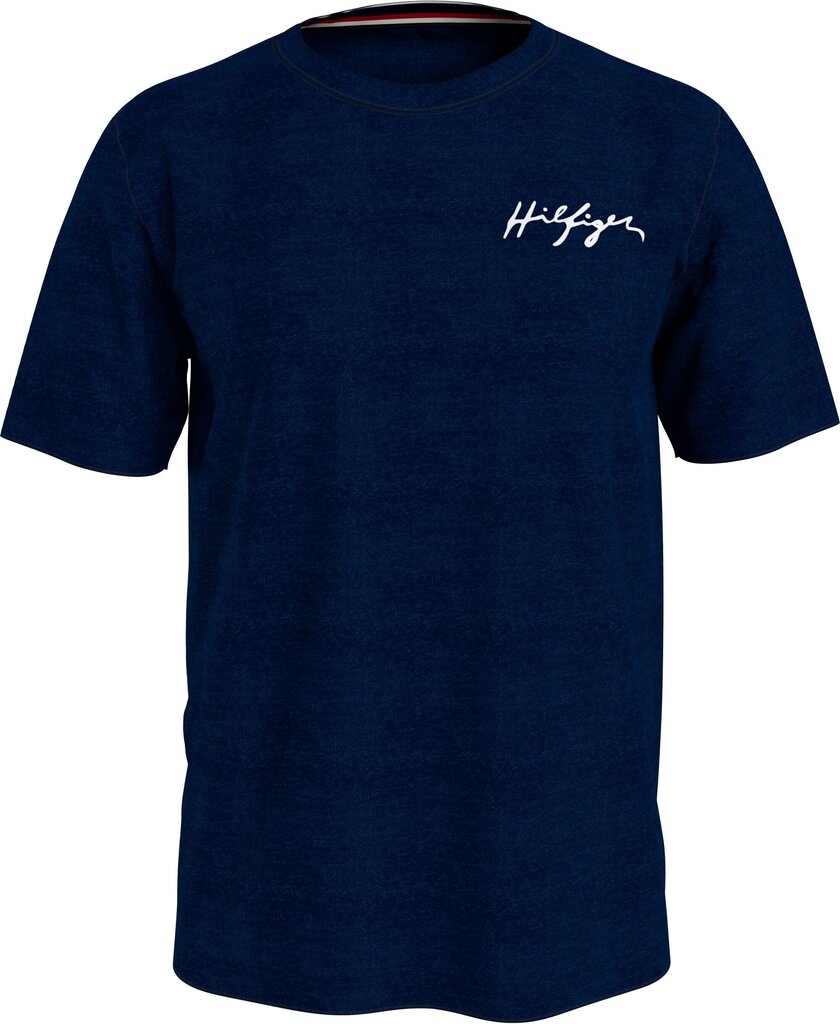 Vyriški marškinėliai Tommy Hilfiger T-SHIRT CREW NECK TEE NAVY UM0UM02314 DW5 44494 kaina ir informacija | Vyriški marškinėliai | pigu.lt