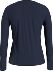 Женская футболка Tommy Hilfiger TJW SLIM ESSENTIAL LS NAVY DW0DW12831 C87 44191 цена и информация | Женские блузки, рубашки | pigu.lt