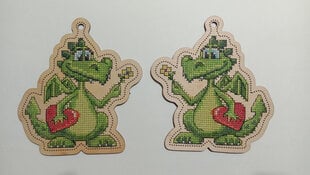 Набор для вышивания Embroidery Craft Полет в новогоднюю ночь FNNGI-029 цена и информация | Принадлежности для вышивания | pigu.lt