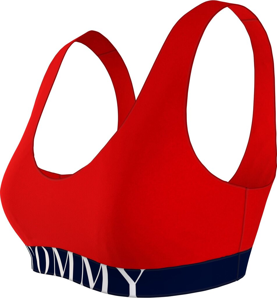 Liemenėlė TOMMY HILFIGER BRALETTE, raudona UW0UW03172 XLG 44480 kaina ir informacija | Liemenėlės | pigu.lt