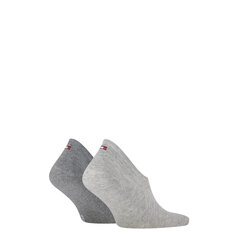 Мужские носки Tommy Hilfiger 2 пары, серые 701218385 003 44401 цена и информация | Мужские носки | pigu.lt