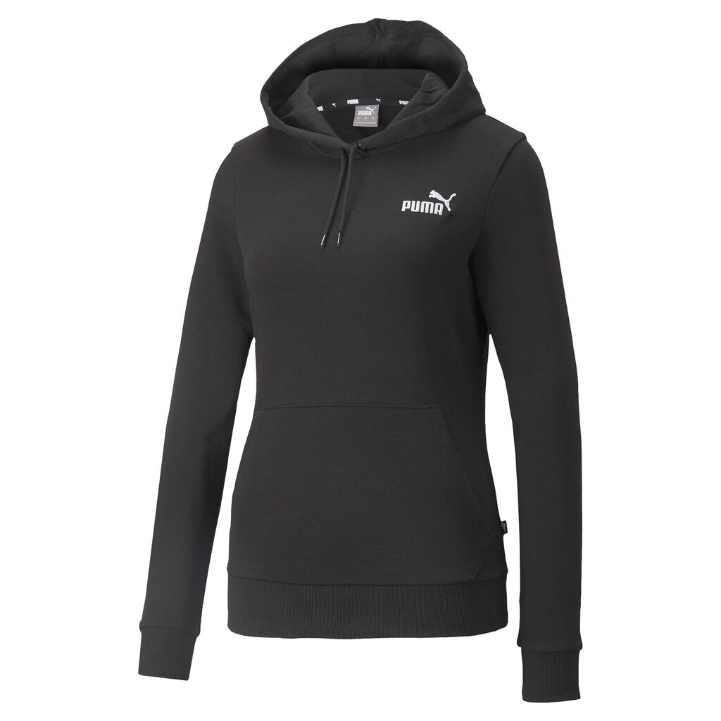 Moteriškas bluzonas Puma ESS + EMBROIDERY HOODIE TR CHALK JUODAS 848332 01 44497 цена и информация | Megztiniai moterims | pigu.lt