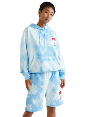 Женская толстовка Tommy Hilfiger TJW OVRSZD TIE DYE HOODIE BLUE DW0DW12646 0GY 44193 цена и информация | Женские кофты | pigu.lt