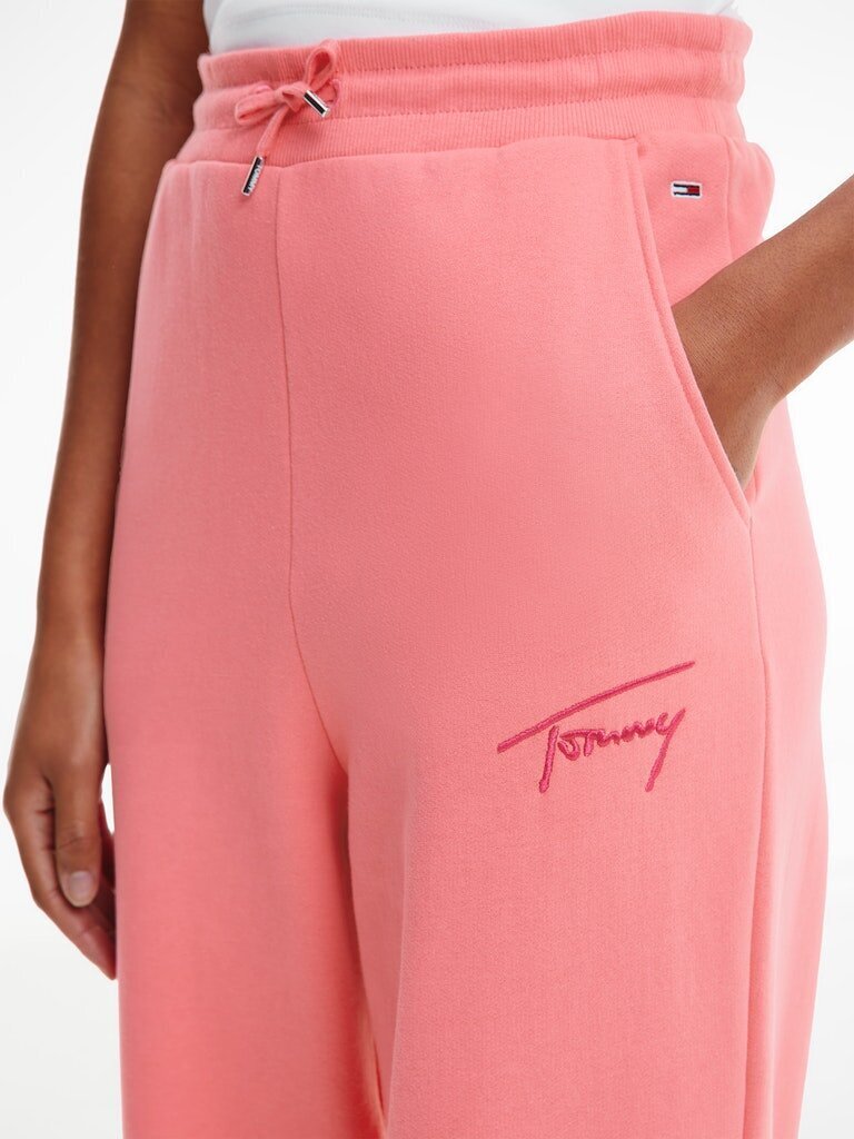 Moteriškos sportinės kelnės Tommy Hilfiger TJW TOMMY SIGNATURE SWEATPANT, rožinės DW0DW11886 TIJ 44882 XS цена и информация | Sportinė apranga moterims | pigu.lt