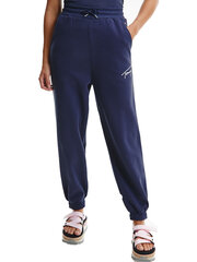 Женские спортивные штаны Tommy Hilfiger TJW TOMMY SIGNATURE SWEATPANT, темно-синие DW0DW11886 C87 44885 цена и информация | Спортивная одежда женская | pigu.lt