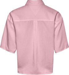 Женская рубашка Tommy Hilfiger TJW FRONT TIE SHIRT, розовая DW0DW12900 THE 44863 цена и информация | Женские футболки | pigu.lt