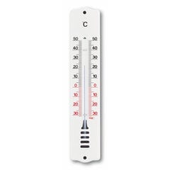 Термометр металлический комнатно-наружный аналоговый TFA 12.2008 цена и информация | Метеорологические станции, термометры | pigu.lt