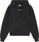 Moteriškas bluzonas Calvin Klein STACKED LOGO HOODIE, juodas J20J218048 BEH 44804 kaina ir informacija | Megztiniai moterims | pigu.lt