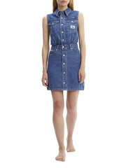 Suknelė Calvin Klein SLEEVELESS DRESS DENIM J20J218479 1A4 44798 kaina ir informacija | Sijonai | pigu.lt