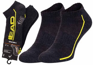 Мужские носки HEAD SOCKS PERFORMANCE SNEAKER 2 пары, серые 791018001 009 44679 цена и информация | Мужские носки | pigu.lt