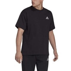 Vyriški marškinėliai ADIDAS T-SHIRT TEE SHIRT, juodi HE4387 44644 kaina ir informacija | Vyriški marškinėliai | pigu.lt