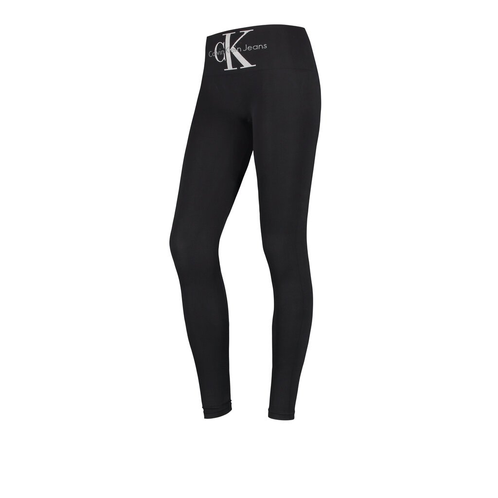 Tamprės moterims Calvin Klein CKJ WOMEN LEGGING 1P HIGH-Waist LOGO, juodos 701220429 001 44648 XL kaina ir informacija | Sportinė apranga moterims | pigu.lt