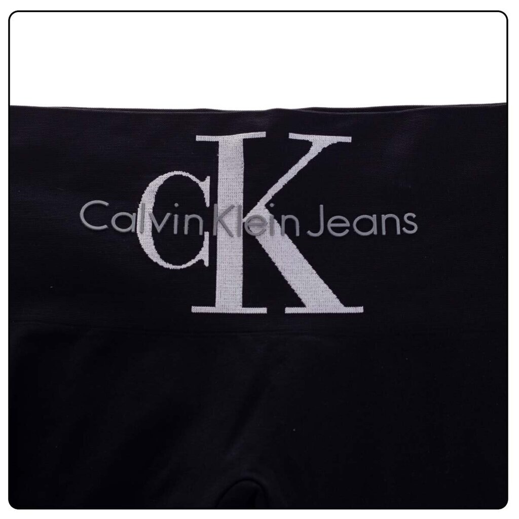 Tamprės moterims Calvin Klein CKJ WOMEN LEGGING 1P HIGH-Waist LOGO, juodos 701220429 001 44648 XL kaina ir informacija | Sportinė apranga moterims | pigu.lt