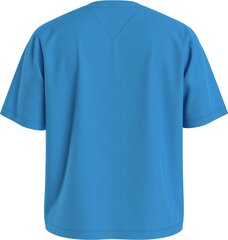 Marškinėliai moteriški Tommy Hilfiger T-SHIRT TJW LINEAR LOGO TEE, mėlyni DW0DW10057 CY0 44891 kaina ir informacija | Marškinėliai moterims | pigu.lt