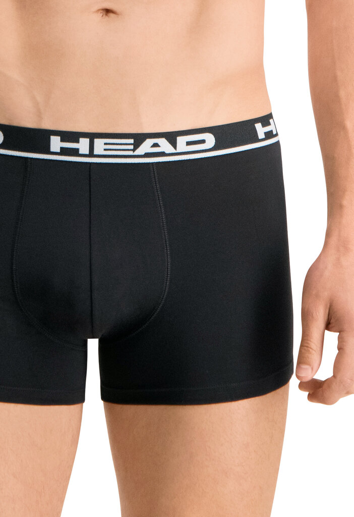 Vyriškos trumpikės HEAD BASIC BOXER 2 poros, juodos 701202741 005 44735 kaina ir informacija | Trumpikės | pigu.lt