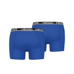 Мужские трусы HEAD BASIC BOXER 2 пары, синие 701202741 006 44731 цена и информация | Мужские трусы | pigu.lt