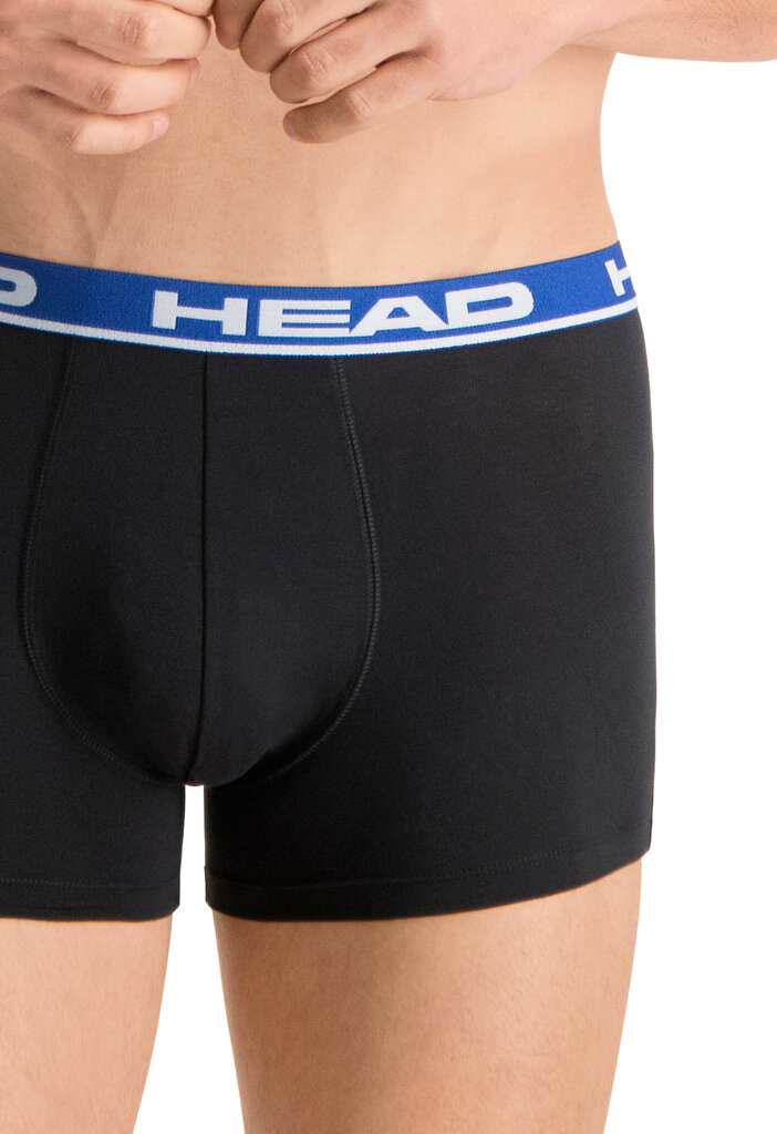 Vyriškos trumpikės HEAD BASIC BOXER 2 poros, juodos, 701202741 008 44727 kaina ir informacija | Trumpikės | pigu.lt